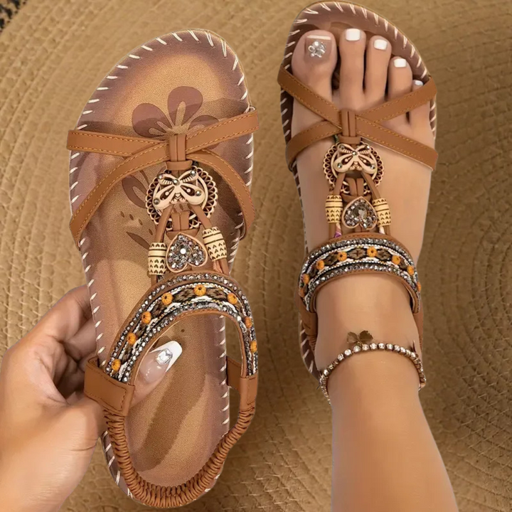 Nada – Ortopedické sandály v ibizském stylu pro pohodlí a eleganci