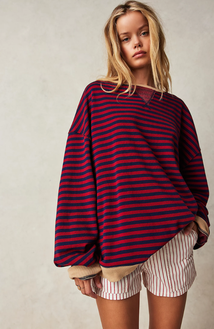 Moderní pohodlný oversize svetr