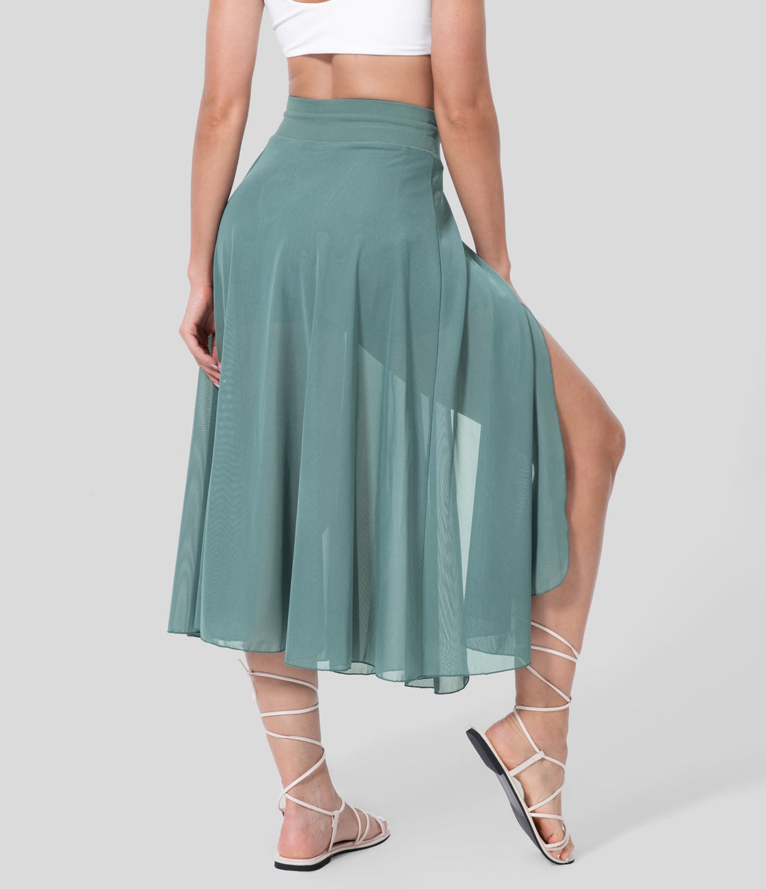 Elegantní 2-v-1 Sukně