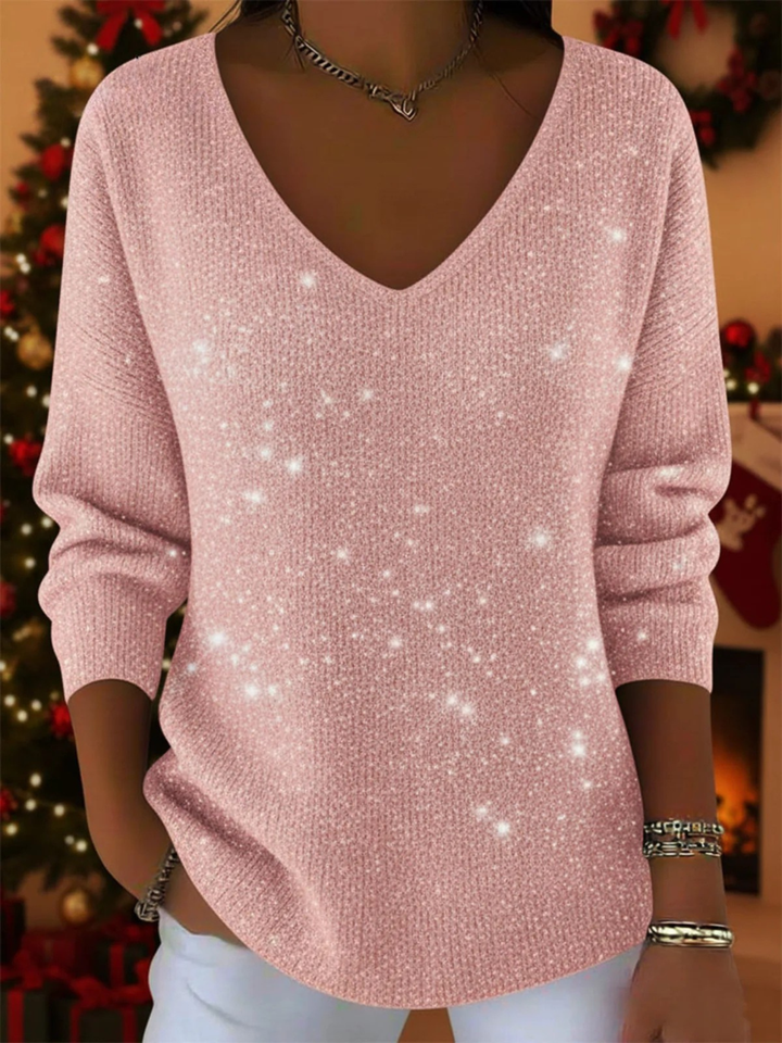 Elegantní třpytivý top Comfort