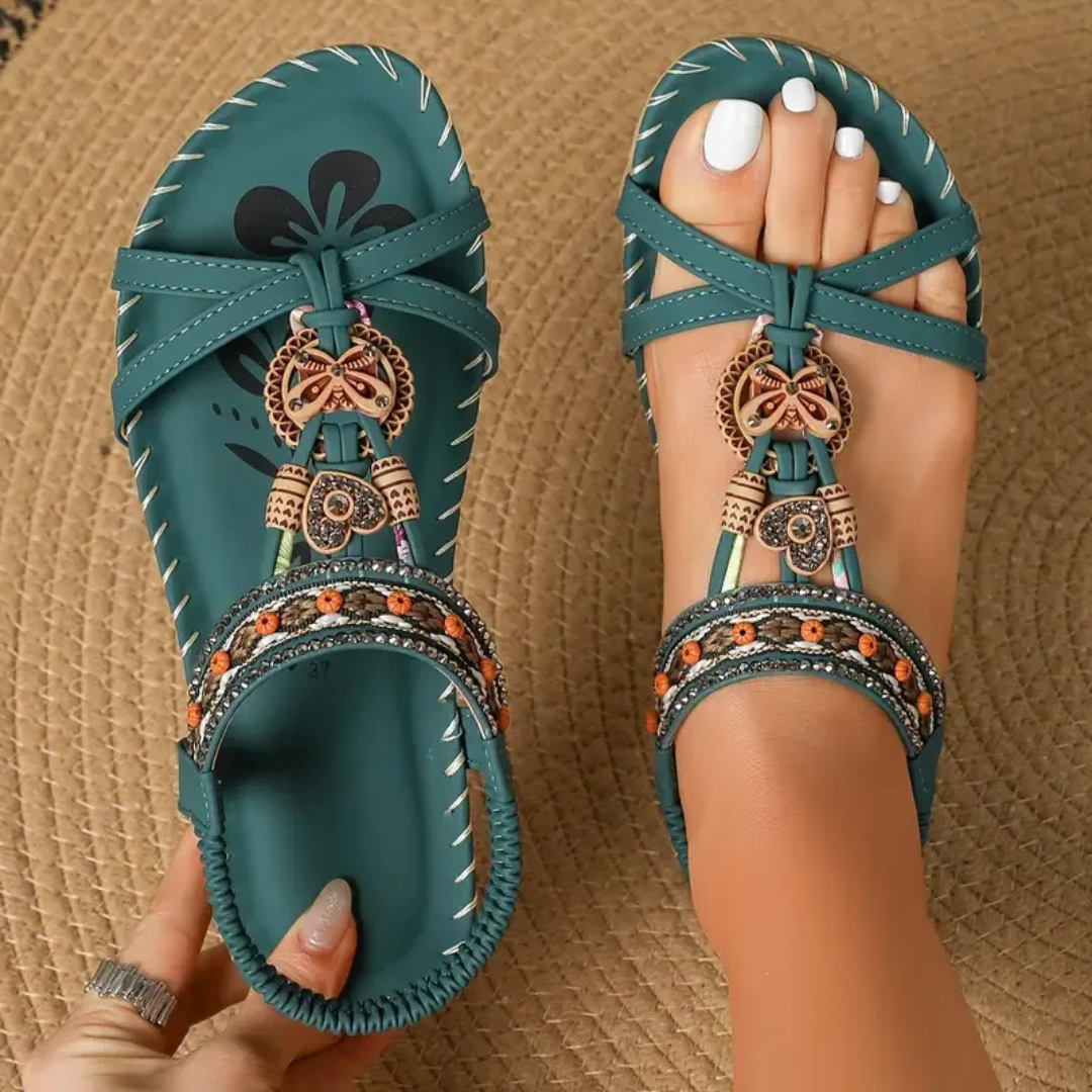Nada – Ortopedické sandály v ibizském stylu pro pohodlí a eleganci