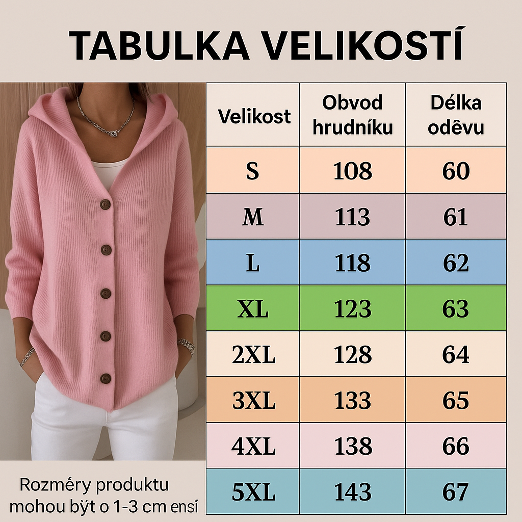 Elegantní pletený kardigan Armoire