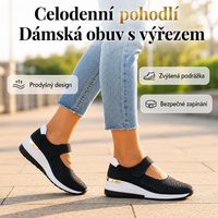 Prodyšné platformové boty s výřezy