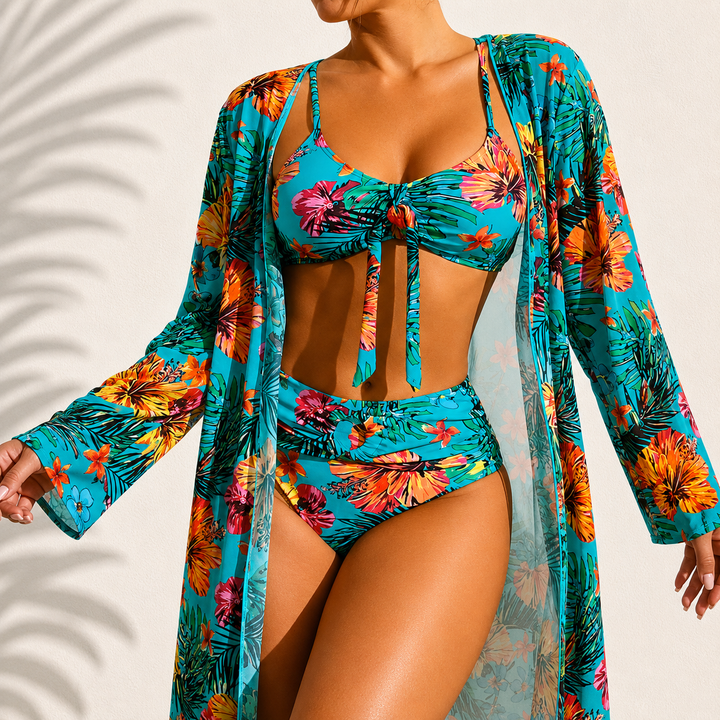 Elegantní tropické bikiny 3 kusy Marie