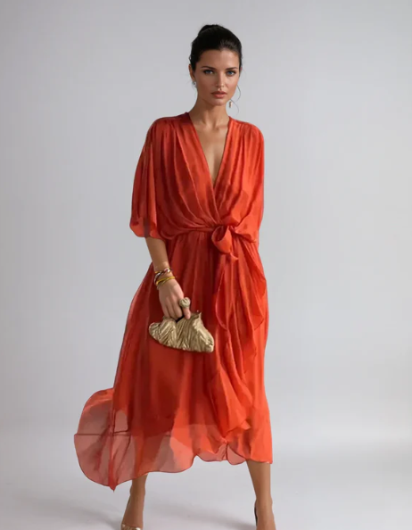 Leicht & Elegant Midikleid