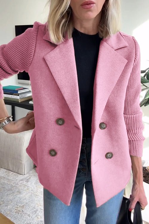 Elegantní pletený cardigan bez