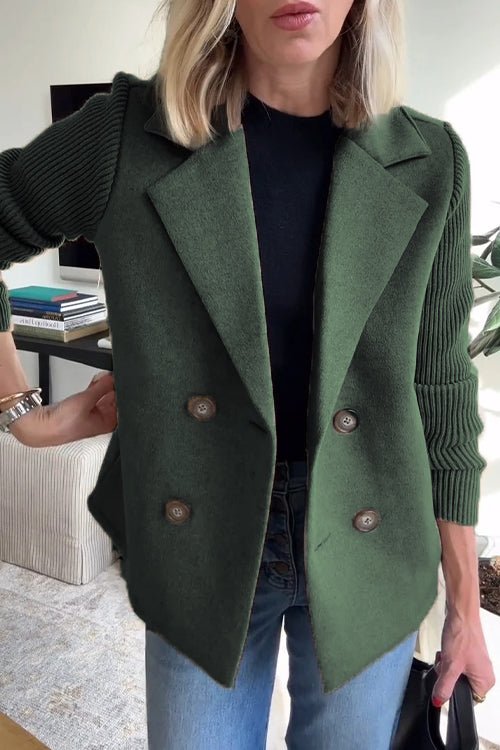 Elegantní pletený cardigan bez