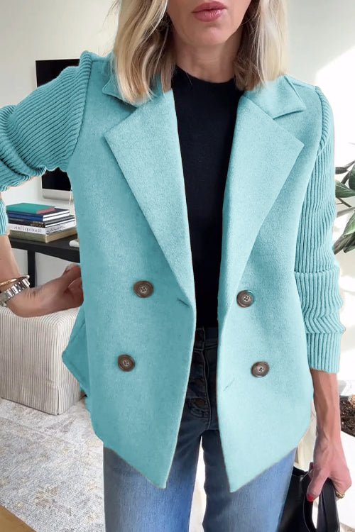 Elegantní pletený cardigan bez