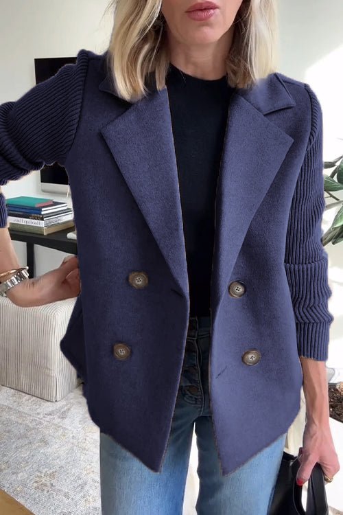 Elegantní pletený cardigan bez