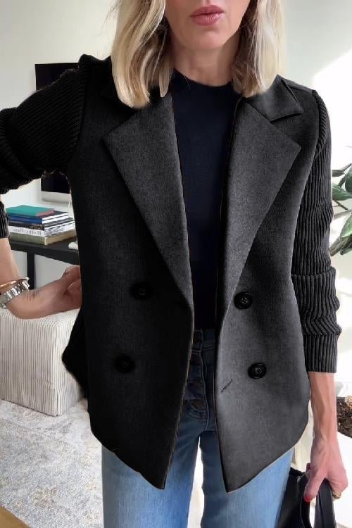 Elegantní pletený cardigan bez
