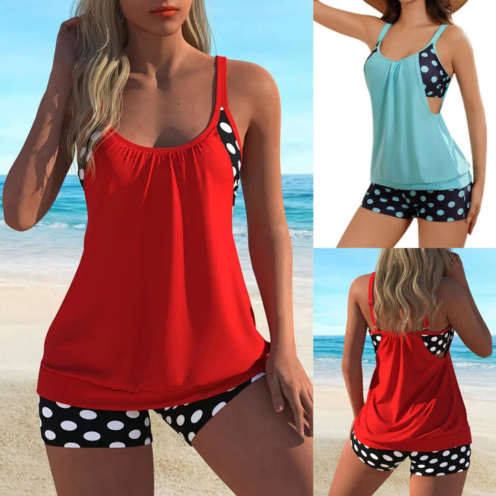Tereza™ — Tankini s puntíkovým vzorem ve více barvách