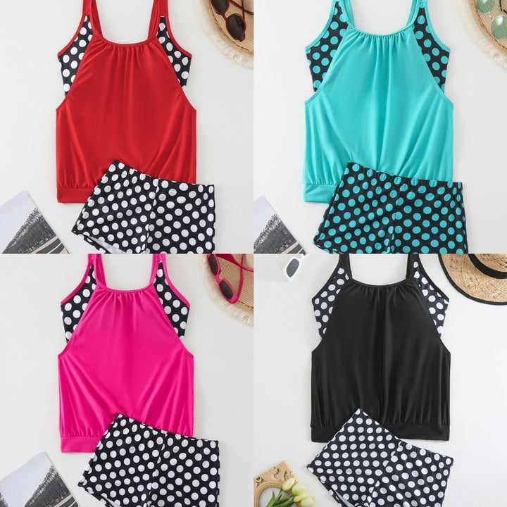 Tereza™ — Tankini s puntíkovým vzorem ve více barvách