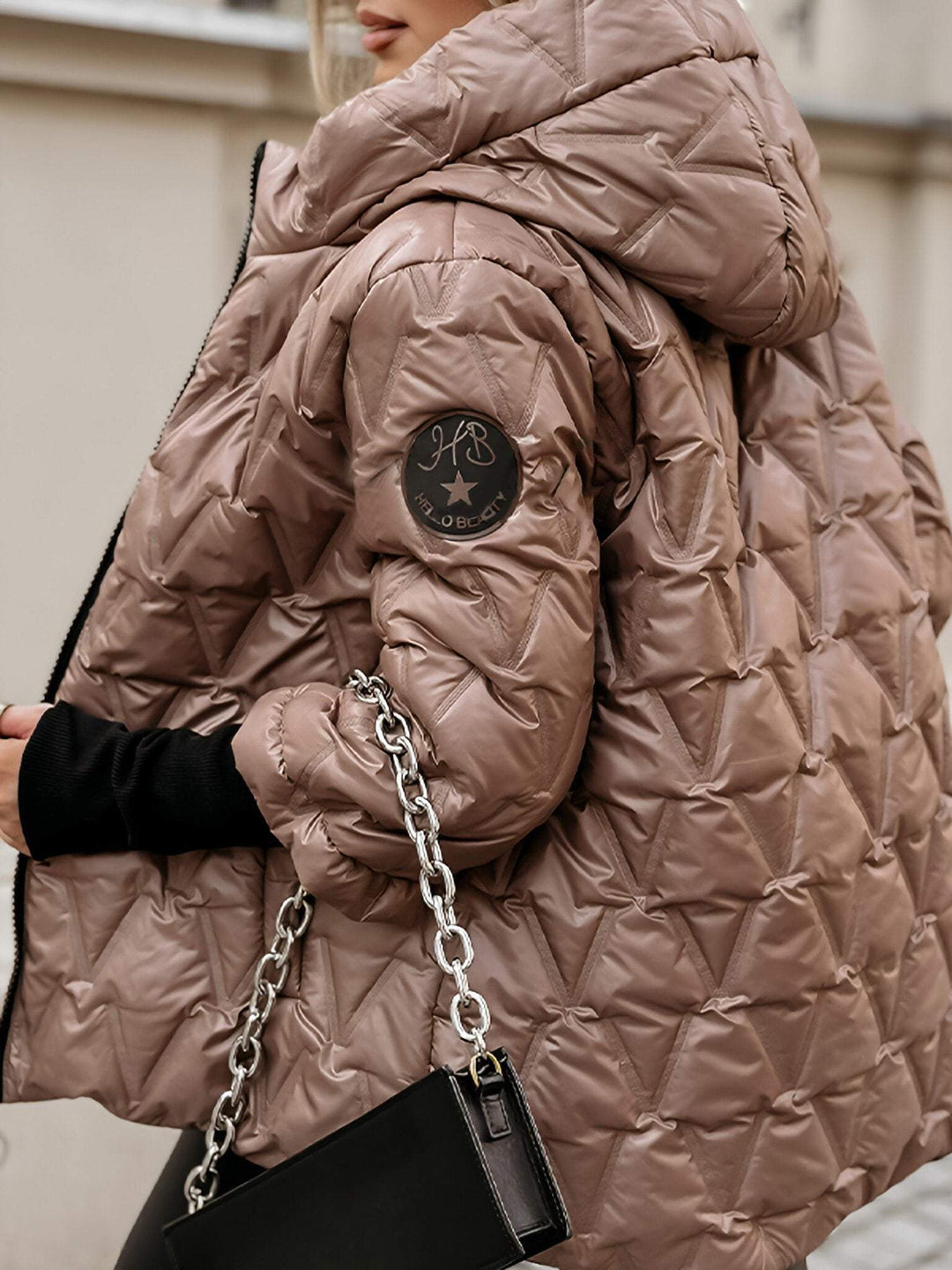 Luxusní prošívaná bunda