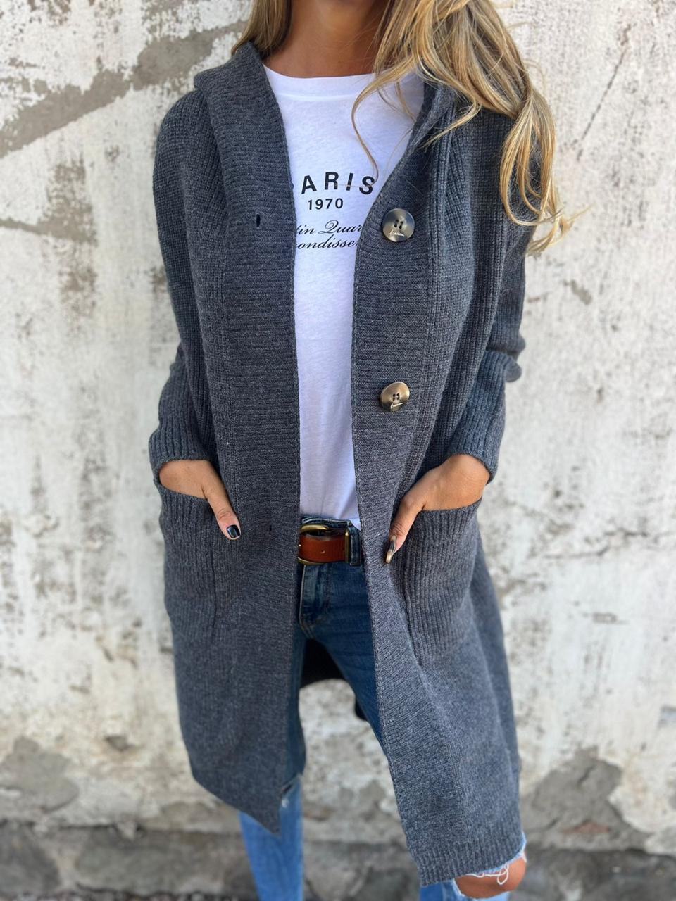 Langer Cardigan