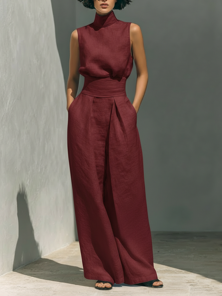 DELACROIX | Elegantní Lněný Set Ariana