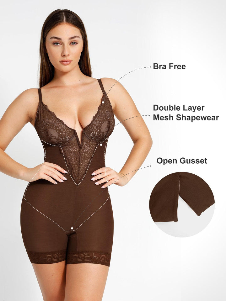 Luxusní krajkový bodysuit s