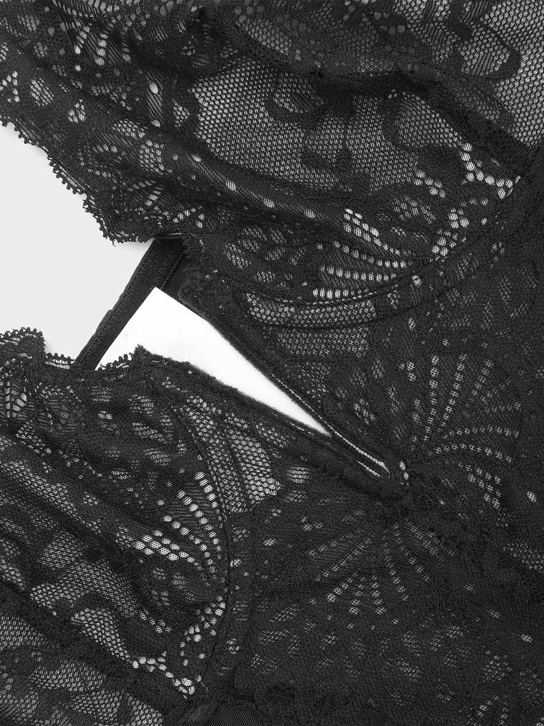 Luxusní krajkový bodysuit s