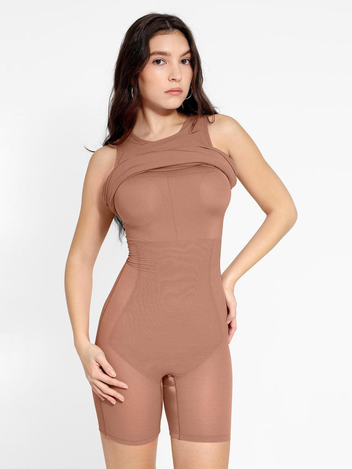 Shapewear-Midikleid z Modalu s